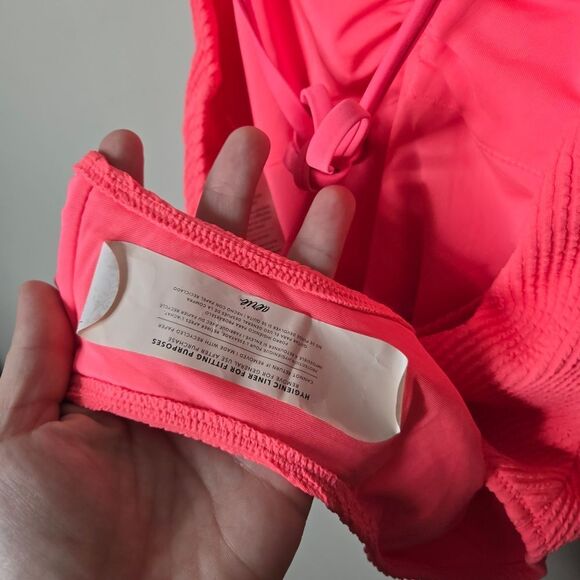 Aerie Hot Pink One Piece Swim Bikini Medium - Picture 6 of 6